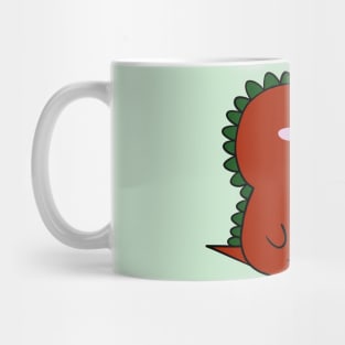 Christmas Themed Baby Dinosaur for Dino Fan Mug